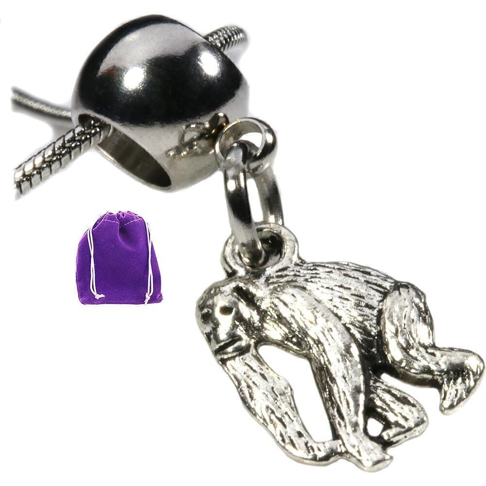Monkey Necklace - Monkey Pendant - Gift for Monkey Lovers